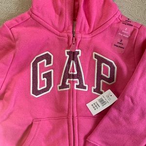 Gap 2T zip up hoodie